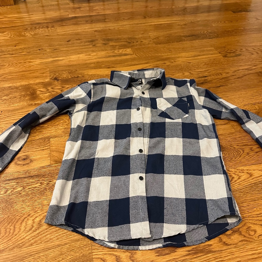 Hurley Plaid Button shirt